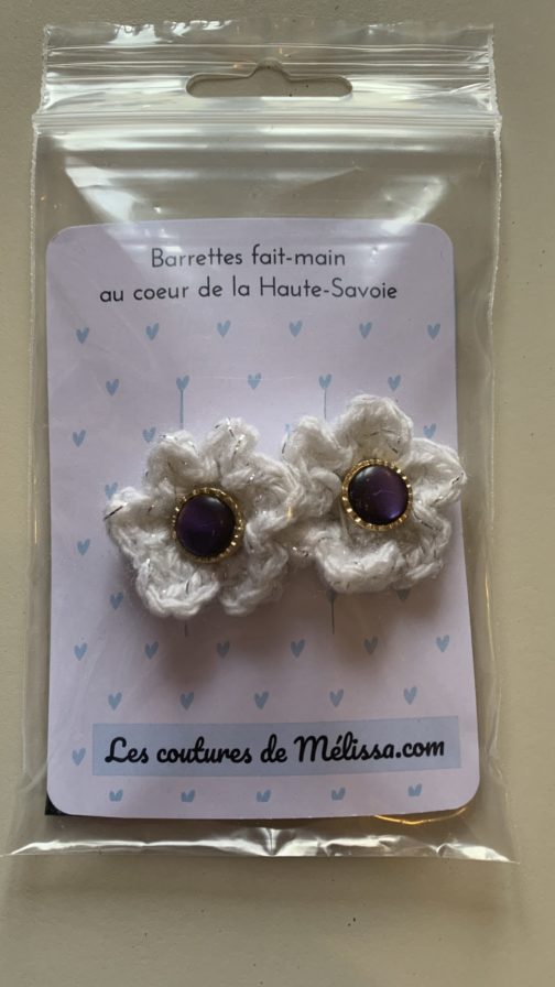 Barrettes à fleurs – Image 25
