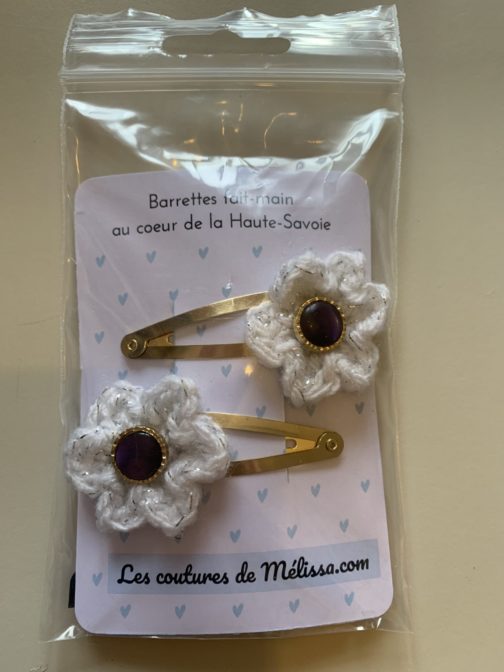 Barrettes à fleurs – Image 23