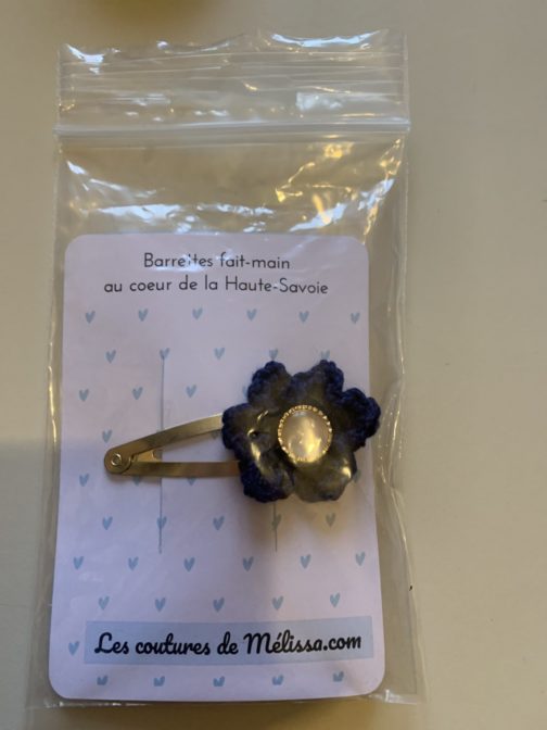 Barrettes à fleurs – Image 3